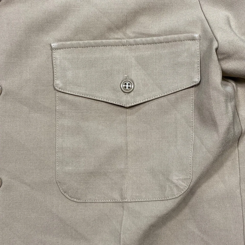 Flying Cross Tactical Tan Mens M Uniform Short‎ Sleeve Work Utility Shirt 4012